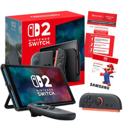 Nintendo Switch 2 Console Bundle + 12-Month NSO Expansion Pack + 256GB MicroSD Express Card