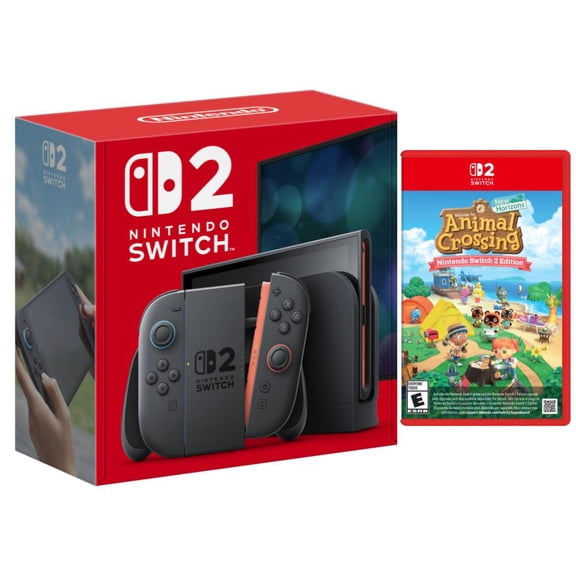 Nintendo Switch 2 Console Bundle with Animal Crossing: New Horizons - Nintendo Switch 2 Edition