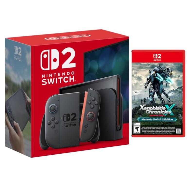 Nintendo Switch 2 Console Bundle with Xenoblade Chronicles X