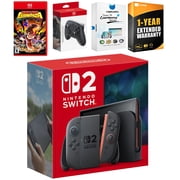 Nintendo Switch 2 Console with Donkey Kong Bonanza, Pro Controller, MightySkins Code and 1 CPS Year