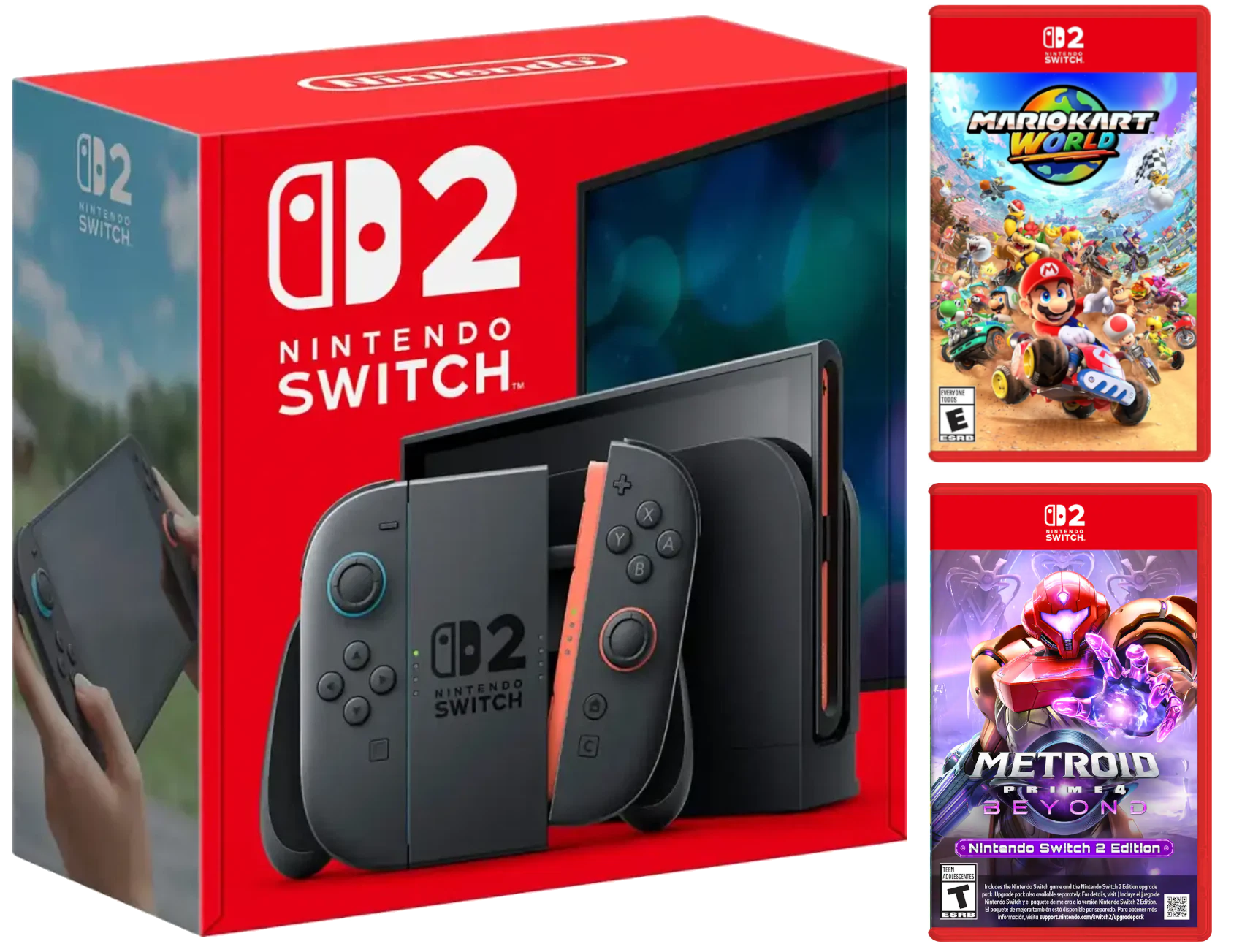 Nintendo Switch 2 マリオカートワールドセット　プロコン Nintendo-Switch-2-Console-with
