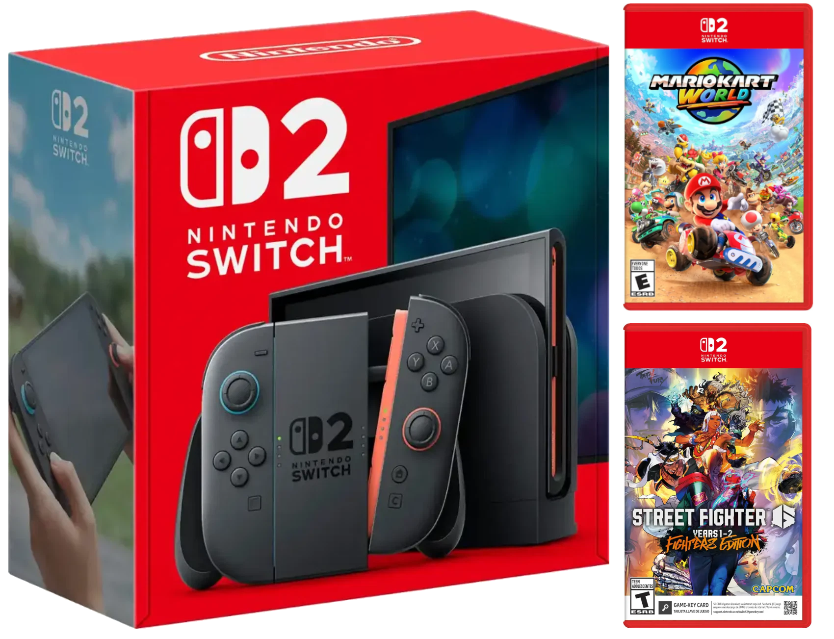 Nintendo Switch セット Nintendo-Switch-2-Console-with