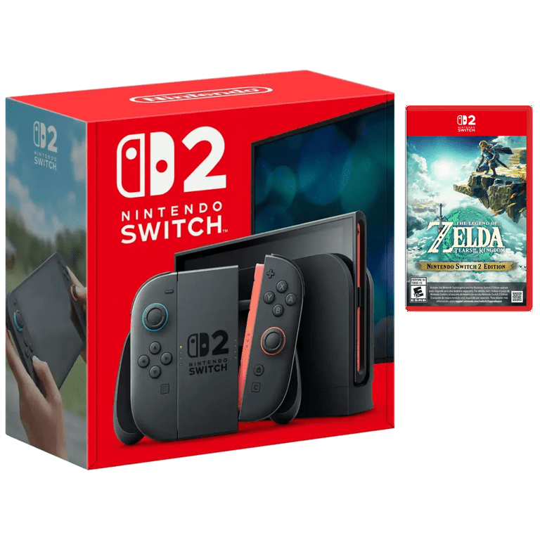 任天堂 Nintendo Switch Nintendo Switch 2 Console with The Legend of Zelda: Tears of
