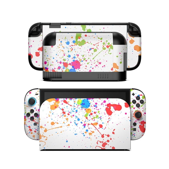 Removable Vinyl Skin for Nintendo Switch 2, Stylish Horn Grip Scratch Resistant Decal for Game Console Accessories