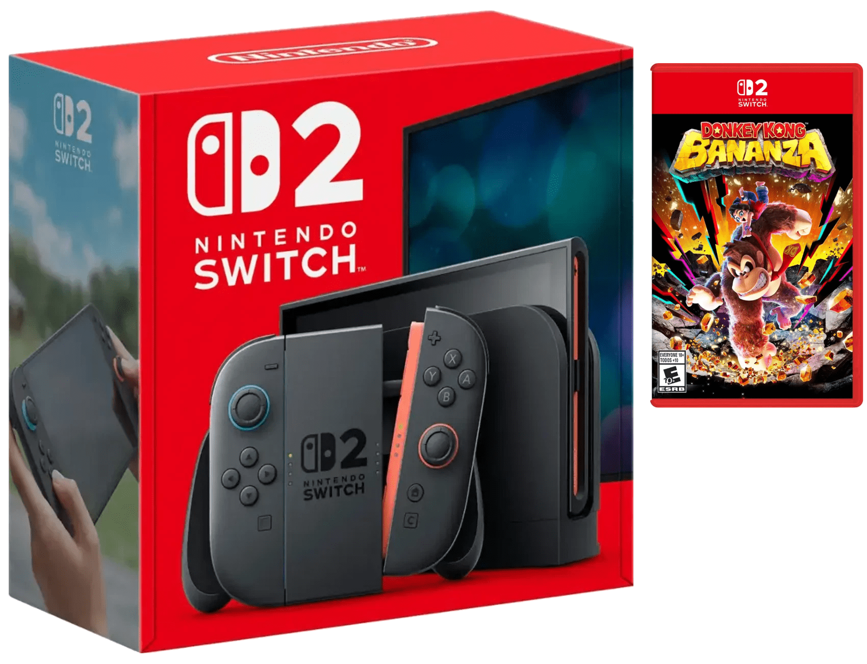 Nintendo Switch DONKEY KONG BANANZA Nintendo Switch2 Nintendo Switch 2 Gaming Console with Donkey Kong Bananza