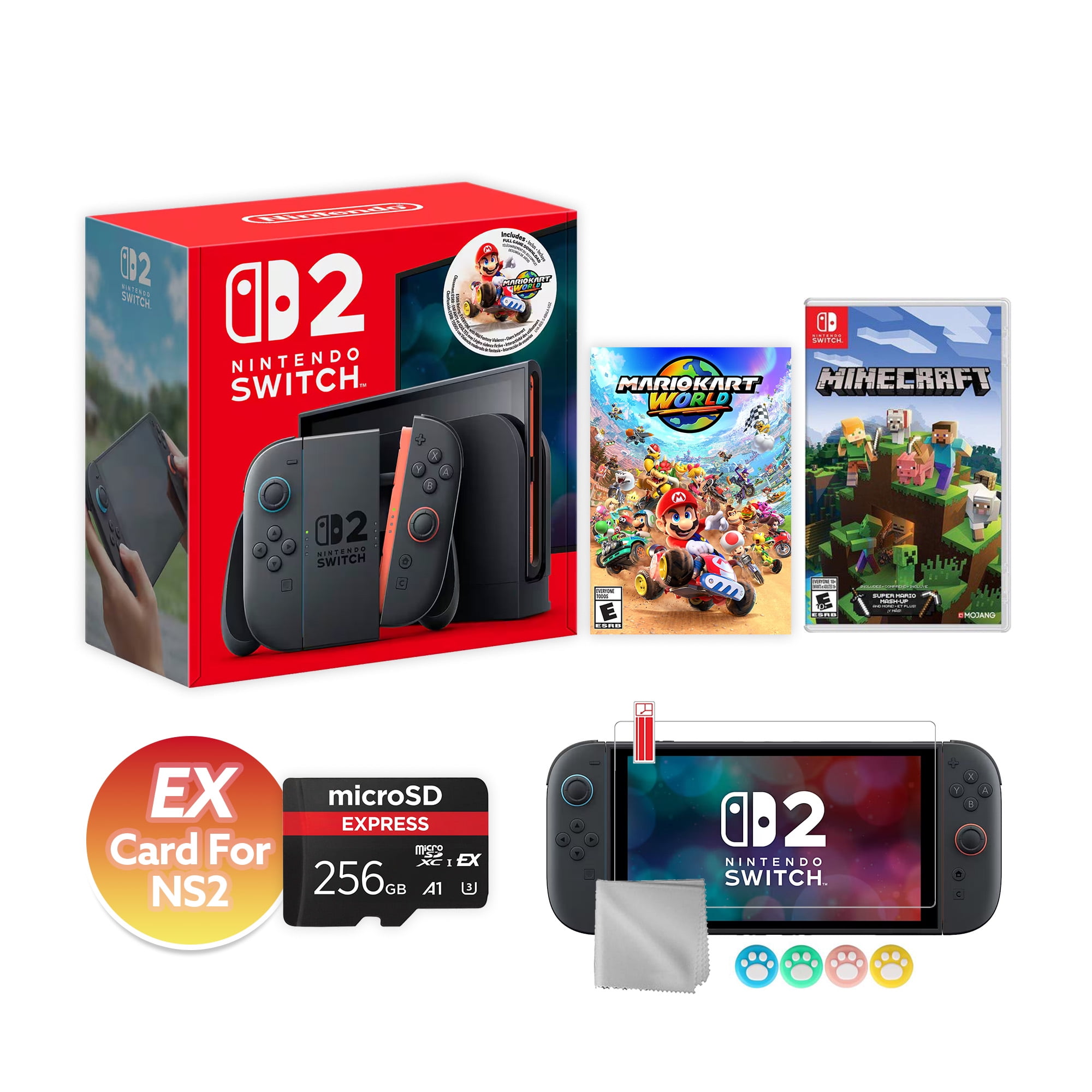 Nintendo Switch 2 マリオカートワールドセット microSD Amazon.co.jp: Nintendo Switch 2(日本語・国内専用) マリオカート