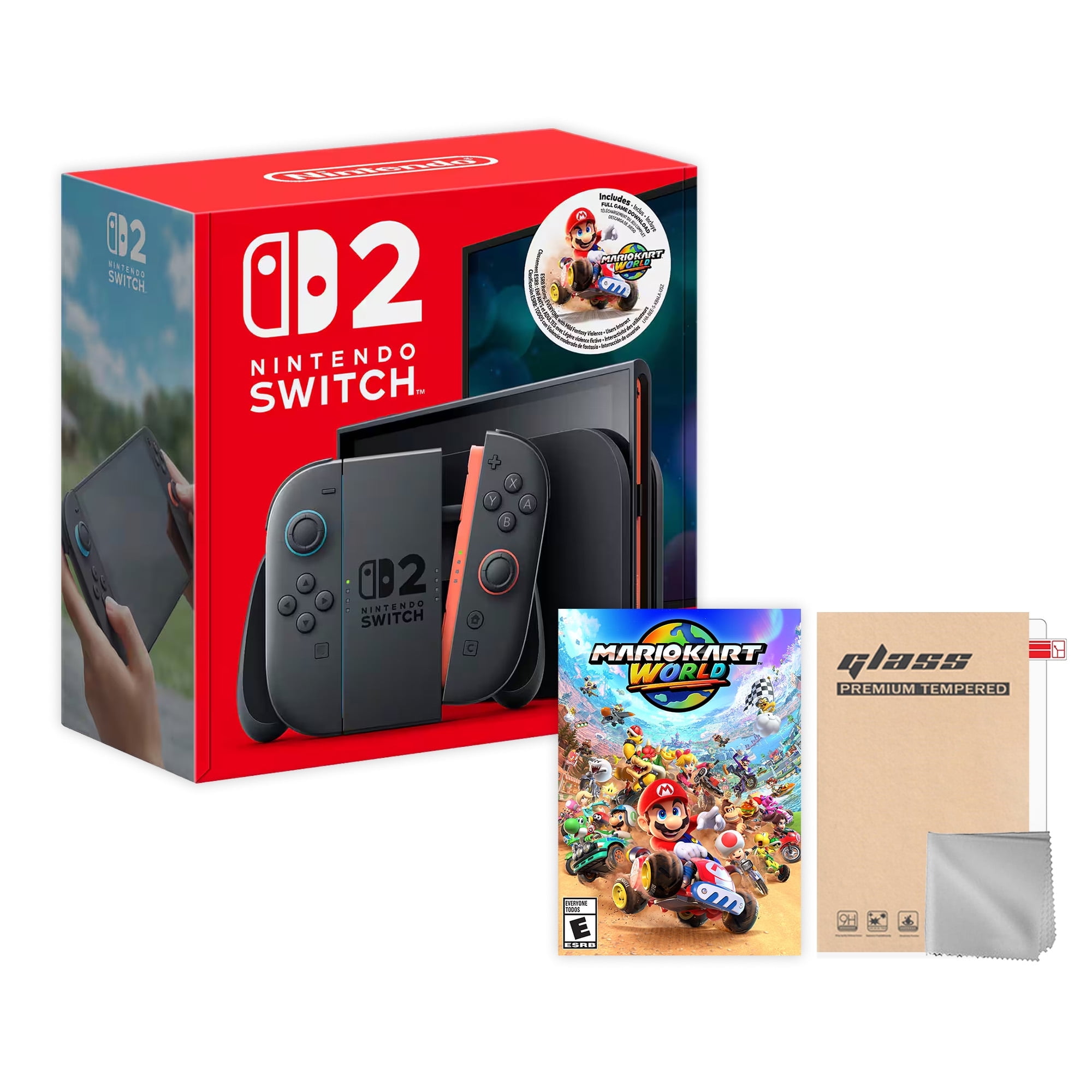 Nintendo Switch 2 マリオカート ワールド 256GB 本体 Nintendo Switch 2 Mario Kart World Bundle 256GB 7.9-Inch