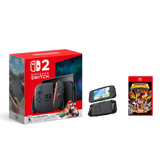 Nintendo Switch 2 + Mario Kart World Bundle + Donkey Kong Bananza(physical)