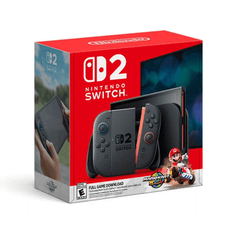 Nintendo Switch 2 + Mario Kart World Bundle! (FREE 2-3 day