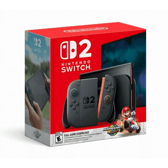 Nintendo Switch 2 + Mario Kart World Bundle! - FREE 2 DAY SHIPPING!