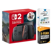 Nintendo Switch 2 Mario Kart World Bundle with MightySkins Code and