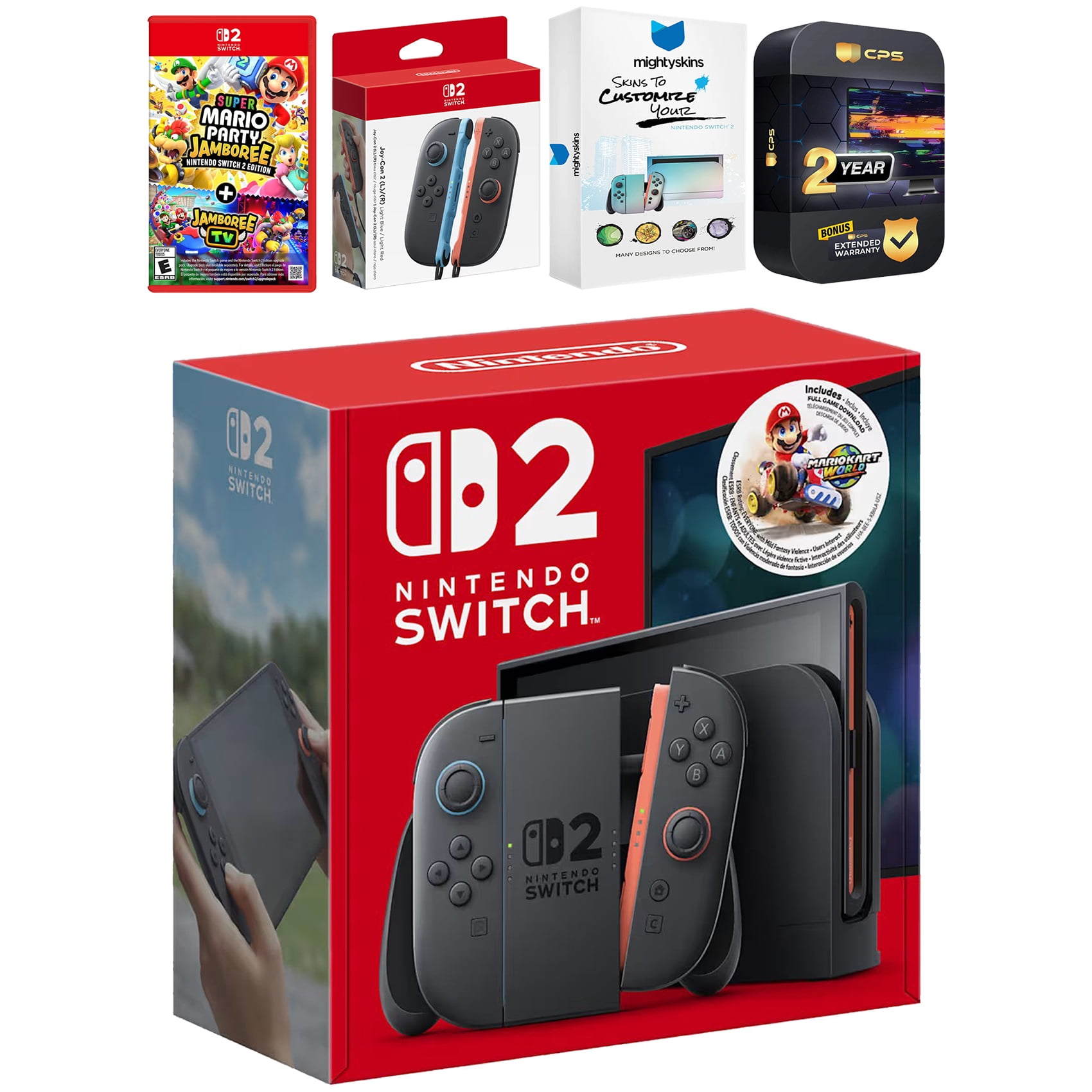 Nintendo Switch Joy Con Bundle Mario Party
