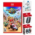 thumbnail image 1 of Nintendo Switch 2 Mario Kart World with Joy-Con 2 Blue/Red Controllers and Wheel with MightySkins Code, 1 of 4