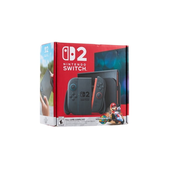 Nintendo Switch 2 MarioKart World Console Bundle 6614325 (US Plug), from StockX