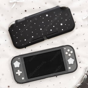 Nintendo Switch 2|OLED|1|LITE Star Pattern Shell | Transparent & White Switch Case | Night Sky Console Cover