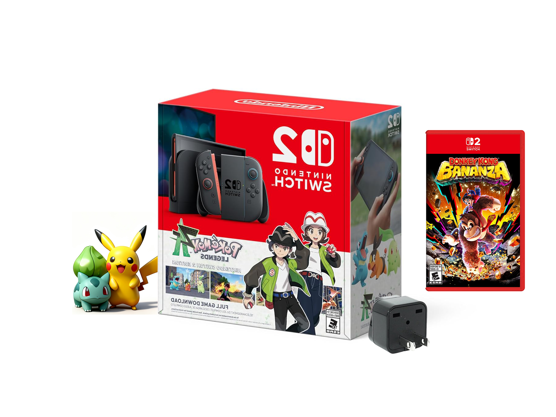 Nintendo Switch™ 2 + Pokémon™ Legends: Z-A + Mario Kart World with