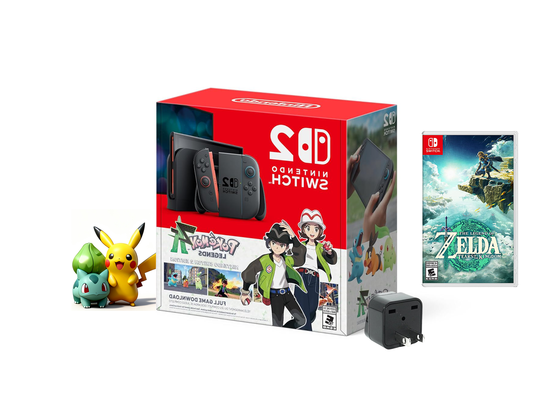 Nintendo Switch™ 2 + Pokémon™ Legends: Z-A + Mario Kart World with