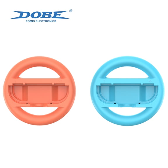 Nintendo Switch 2 Racing Steering Wheel (2-Pack) - Round Tray Attachment for Switch 2 Mini Left/Right Joy-Con Controllers, Anti-Slip Ergonomic Grip for Racing Games, Compatible with Switch 2 Console