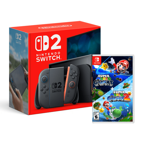 Nintendo Switch 2 + Super Mario Galaxy 1&2 Bundle