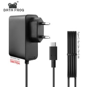 Nintendo Switch 2M Long Charger Power Adapter - Fast Charging NS AC Adapter for Switch/Switch Lite/Switch OLED Console, Direct Plug-in Travel Charger with Extended Cord