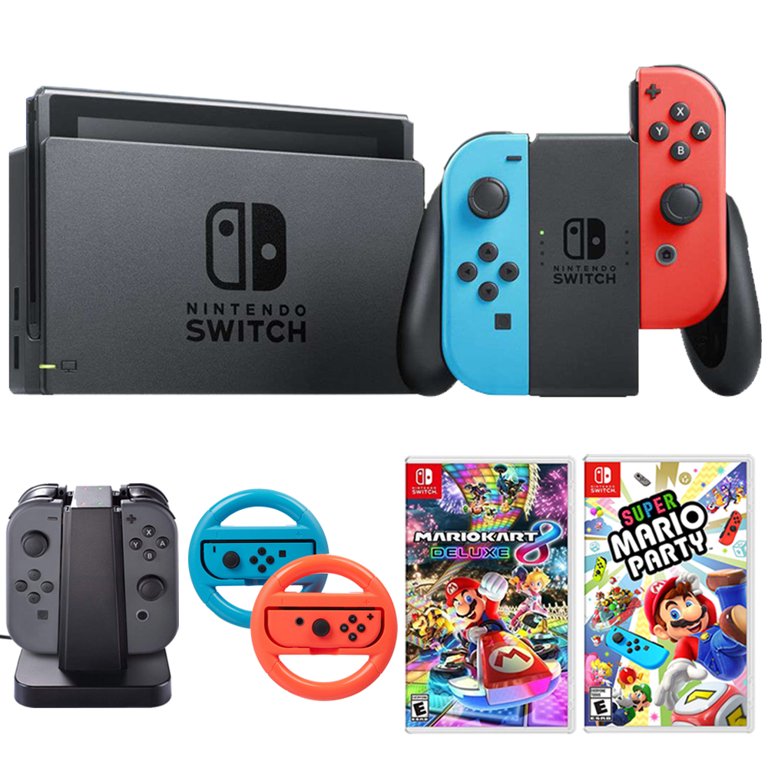 Console Video Game Nintendo Switch De 32 Gb Neon Red E Blue na