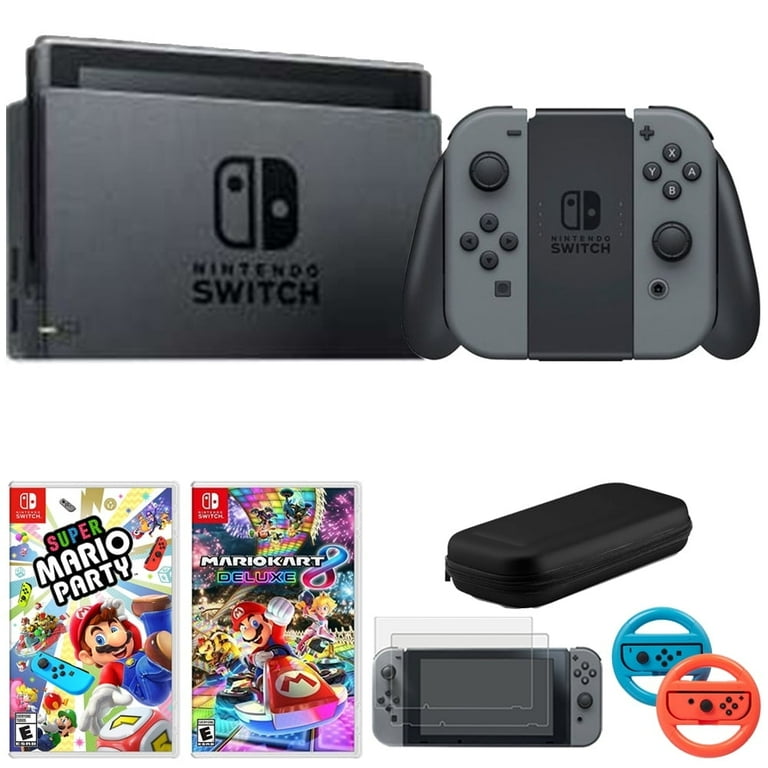 Nintendo Switch 本体 (hac-s-kaaaa) Nintendo Switch 32 GB Console w/ Gray Joy Con (HACSKAAAA) +