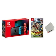 Nintendo Switch 32GB Console Neon Joy-Con Bundle with Minecraft Game - Import with US Plug