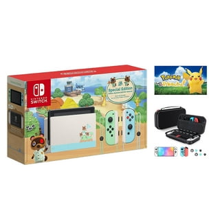 Nintendo Switch Console Bundle- Pikachu & Eevee Edition with Pokemon: Let's  Go, Pikachu! + Poke Ball Plus