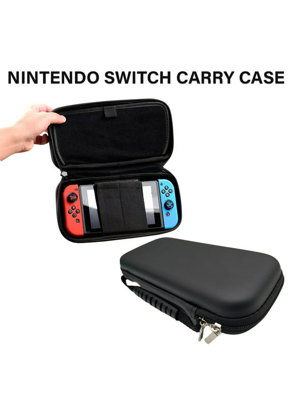 Nintendo Switch Carry Case & Console Accessories Kit for OLED Games Bundle Screen Protector Travel Bag Full Set