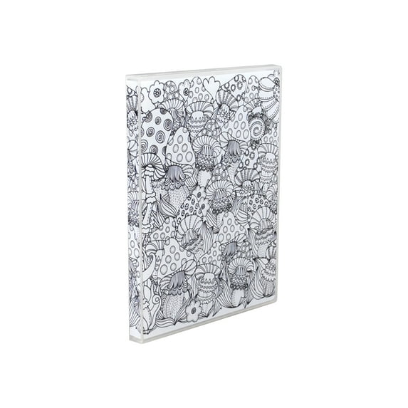 Nintendo Switch Cartridge Case, Holds 60 Video Games - Color Your Own Mushroom DX