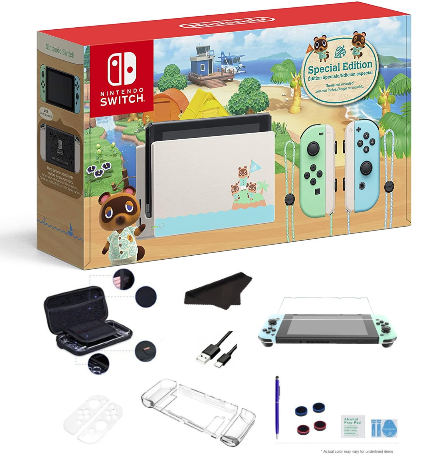 Nintendo Switch Console, Animal Crossing: New Horizons Edition