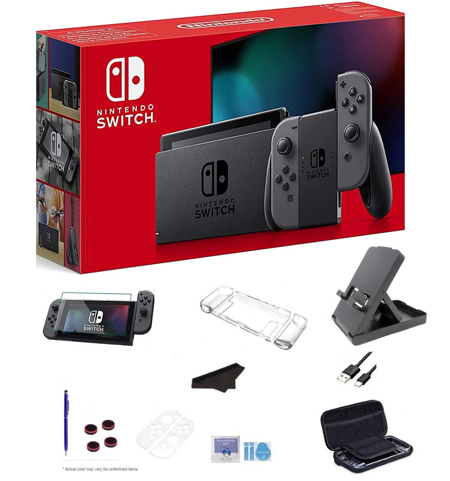 Nintendo Switch with Assorted Color Joy-Con Controller (Styles May