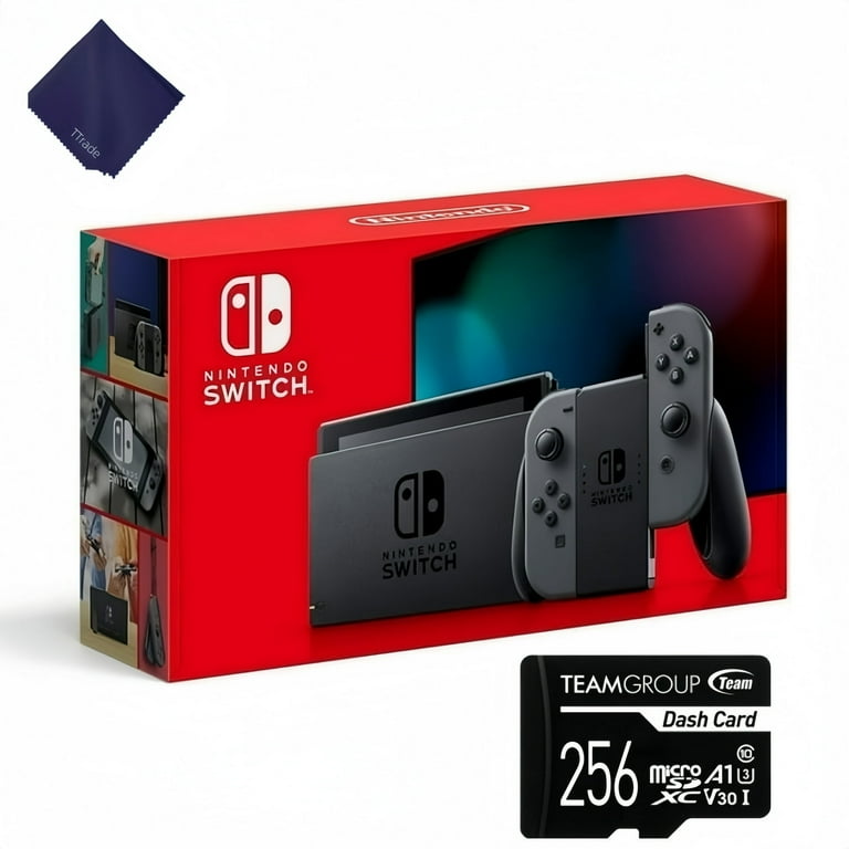 Nintendo Switch OLED, White Joy Con, 64GB, 3 Games, Case