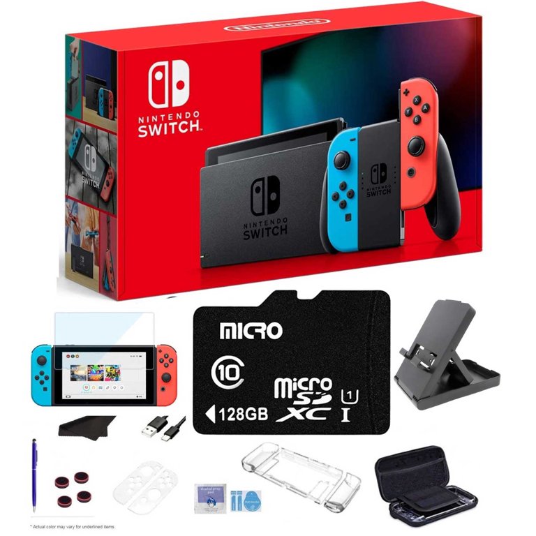 Nintendo Switch - Nintendo Switch　ネオン　6台 Nintendo Switch Handheld TV Game System with Neon Blue and Red Joy