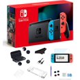 thumbnail image 1 of Nintendo Switch Console, Neon Blue and Neon Red Joy-Con, 6.2" Multi-Touch, WiFi, Bluetooth, HDMI, Internal 32GB plus Extra External 64GB Storage and GalliumPi Ultimate 18-in-1 Bundle, 1 of 5