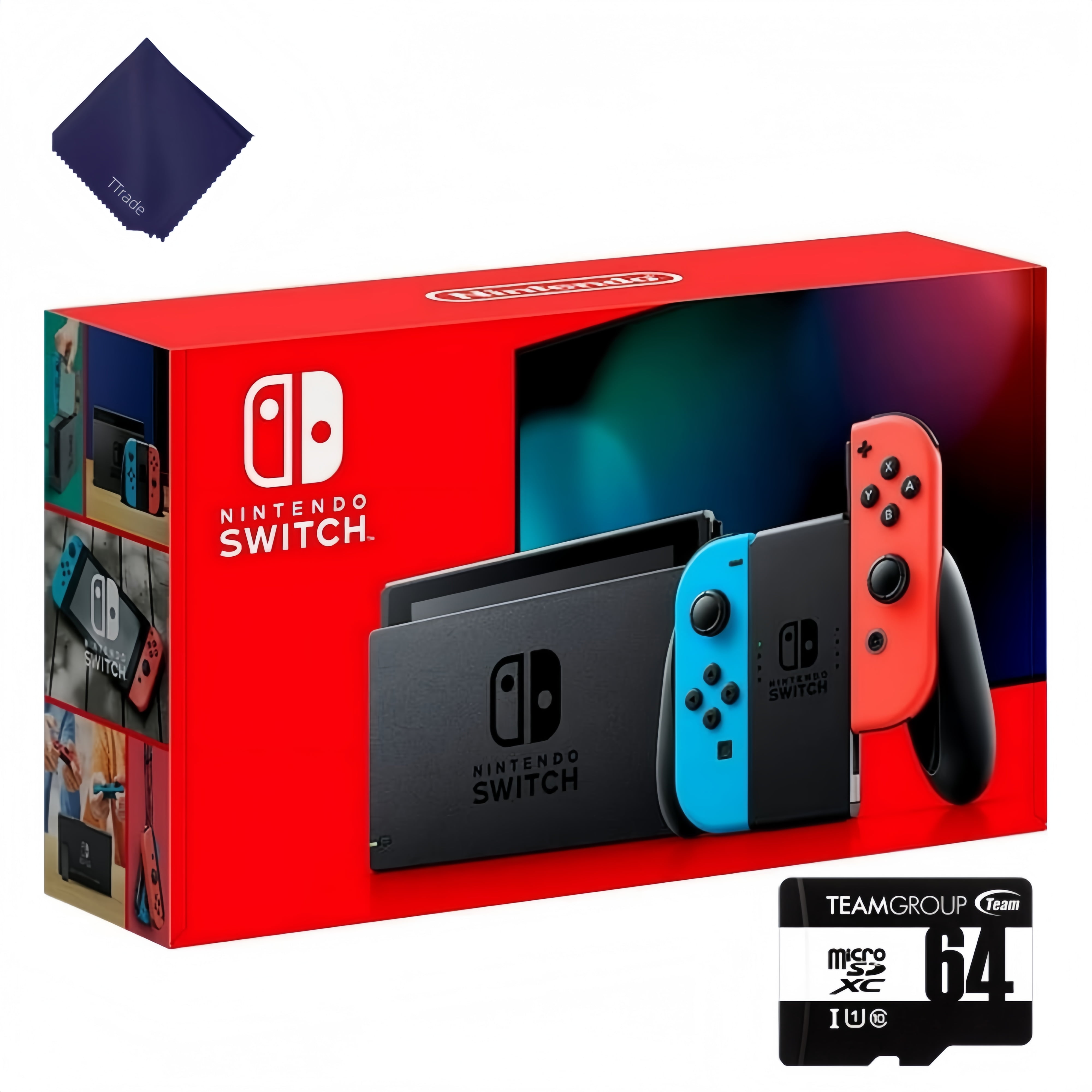 Nintendo Switch 2021年版 青/赤 Joy-Con付き Nintendo-Switch-Console-Neon-