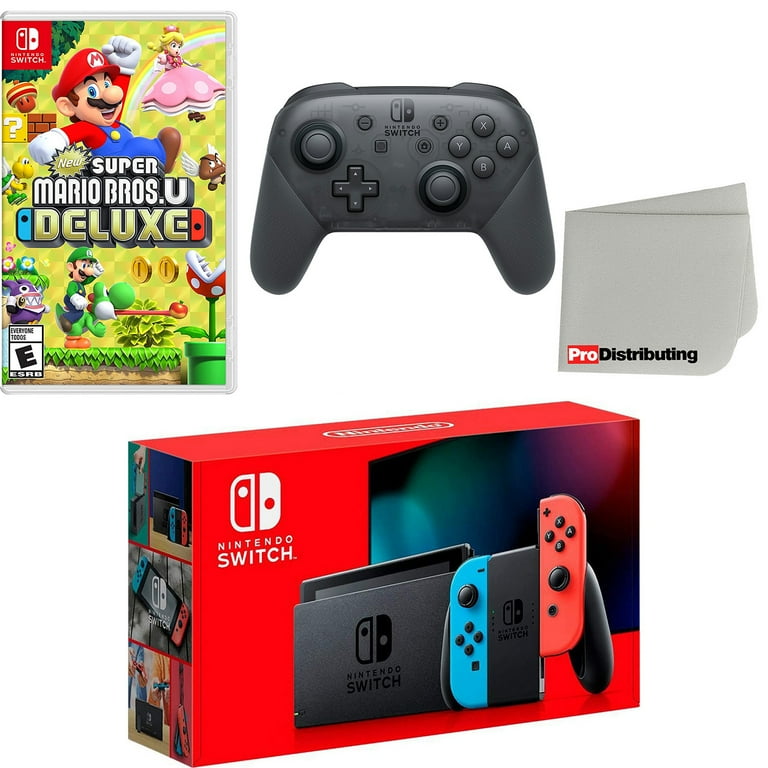 Super mario bros u deluxe pro controller deals