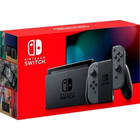 Nintendo Switch Console with Gray Joy-Con.