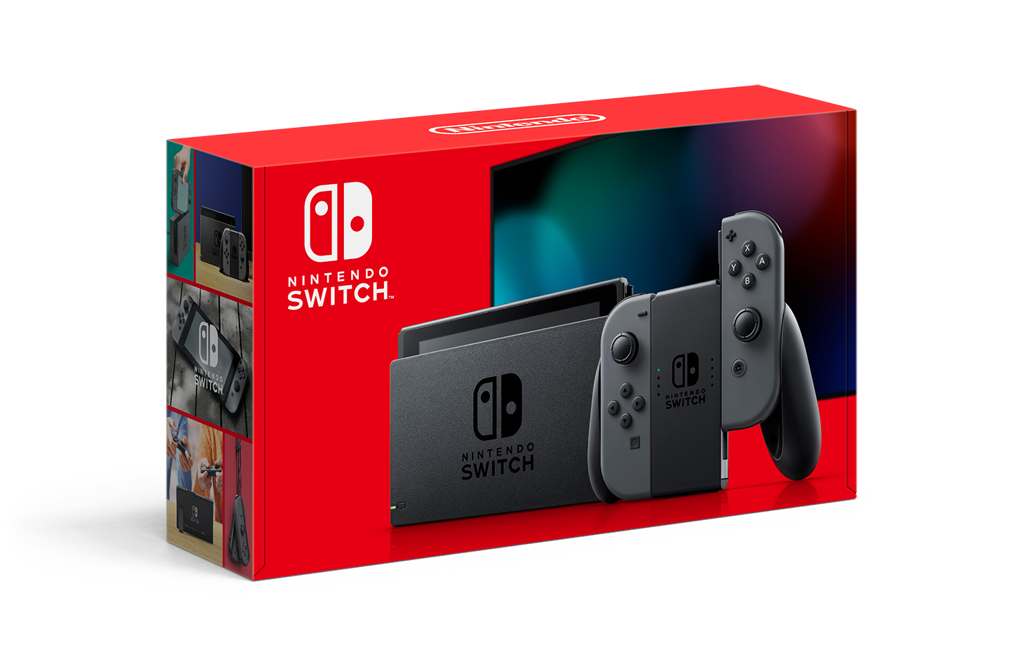 Nintendo Switch Console with Gray Joy-Con - image 1 of 10