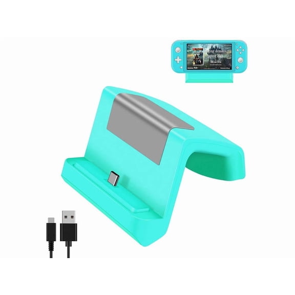 Nintendo Switch Dock Mini Portable Charging Stand with USB Type C Port Replacement Charging Dock Station for Nintendo Switch and Switch Lite