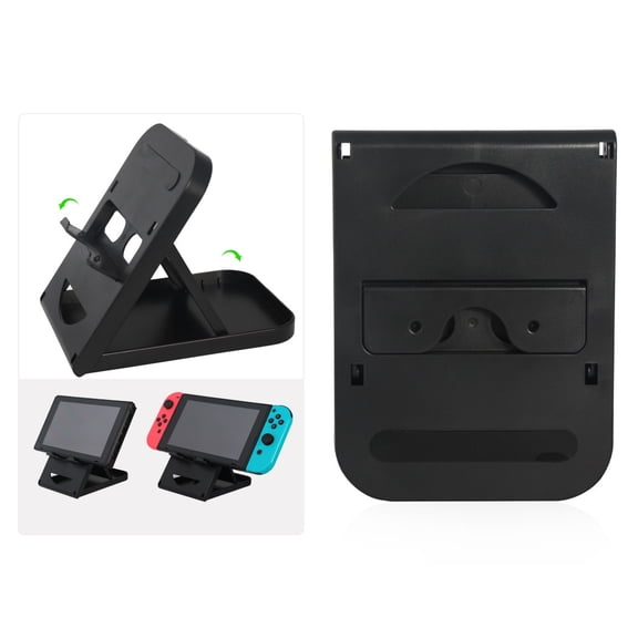 Nintendo Switch Foldable Console Stand - Portable Adjustable Desktop Holder for Switch/OLED, Space-Saving Gaming Base for Tabletop Play