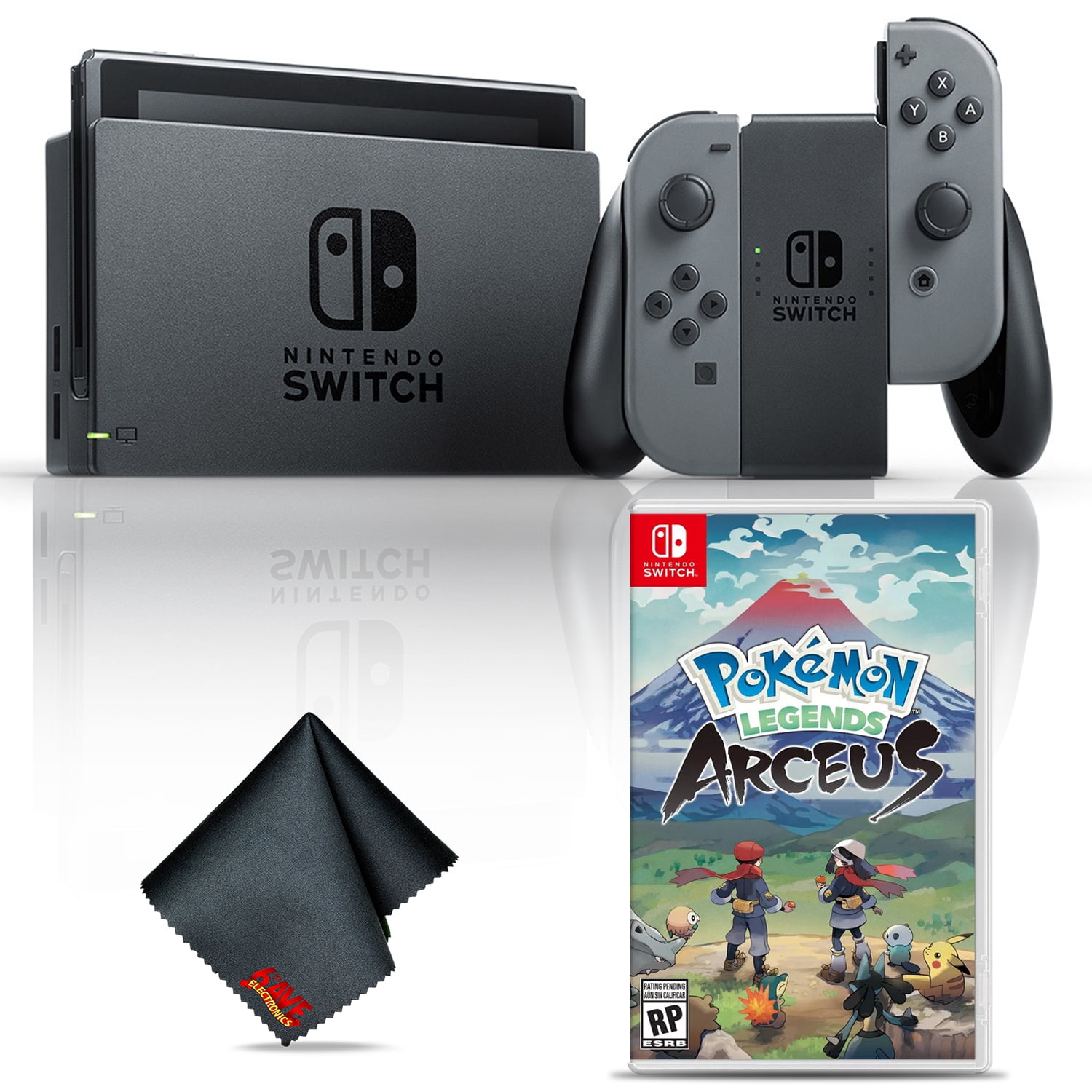 Pokémon Legends: Arceus Custom Nintendo Switch Boxart with 