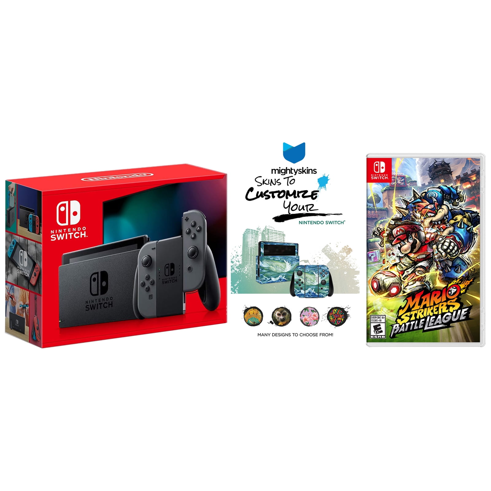 Nintendo Switch Gray Console with New Super Mario Bros. U Nintendo Switch Gray Console with New Super Mario Bros. U