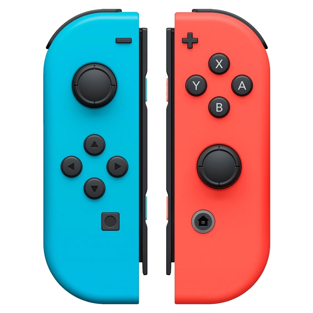 Joy-Con (L/R) Wireless Controllers for Nintendo Switch Neon Red/Neon Blue  HACAJAEAA - Best Buy