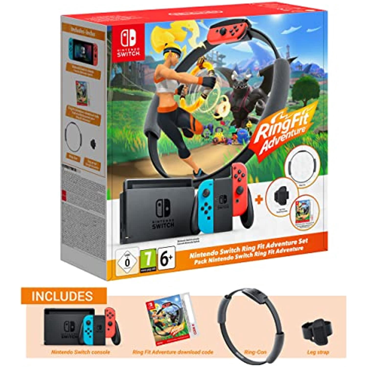 Nintendo Switch And Ring Fit Bundle