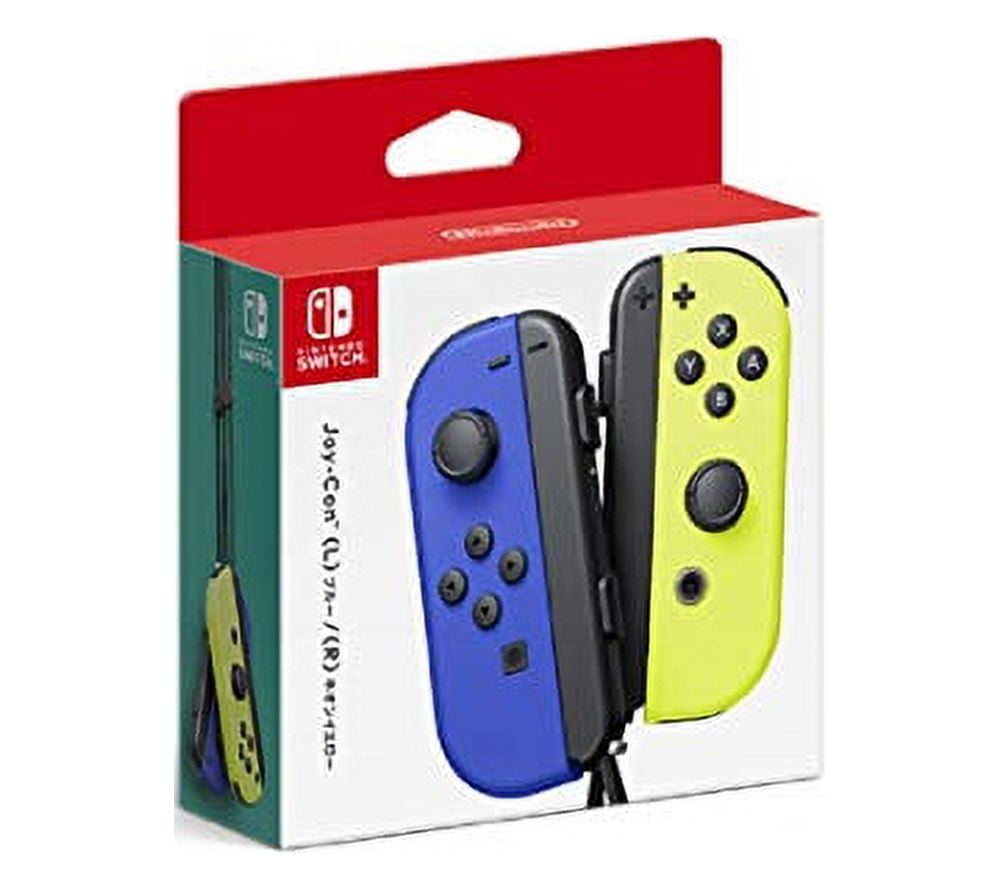 Nintendo Switch Joy-Con in Blue/Neon Yellow (L-R) - Japan