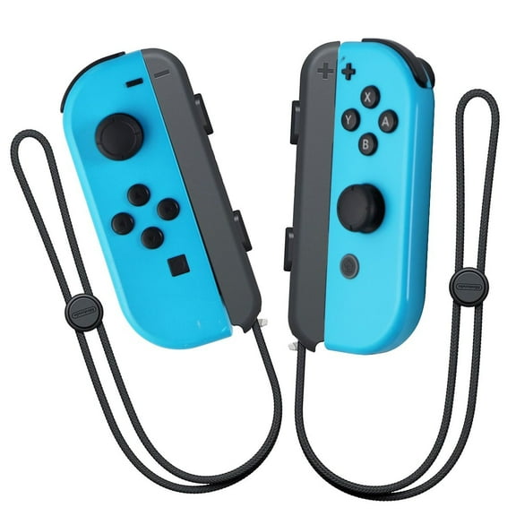 Pre-Owned Nintendo Switch - Joy-Con Left and Right Controllers - Neon Blue