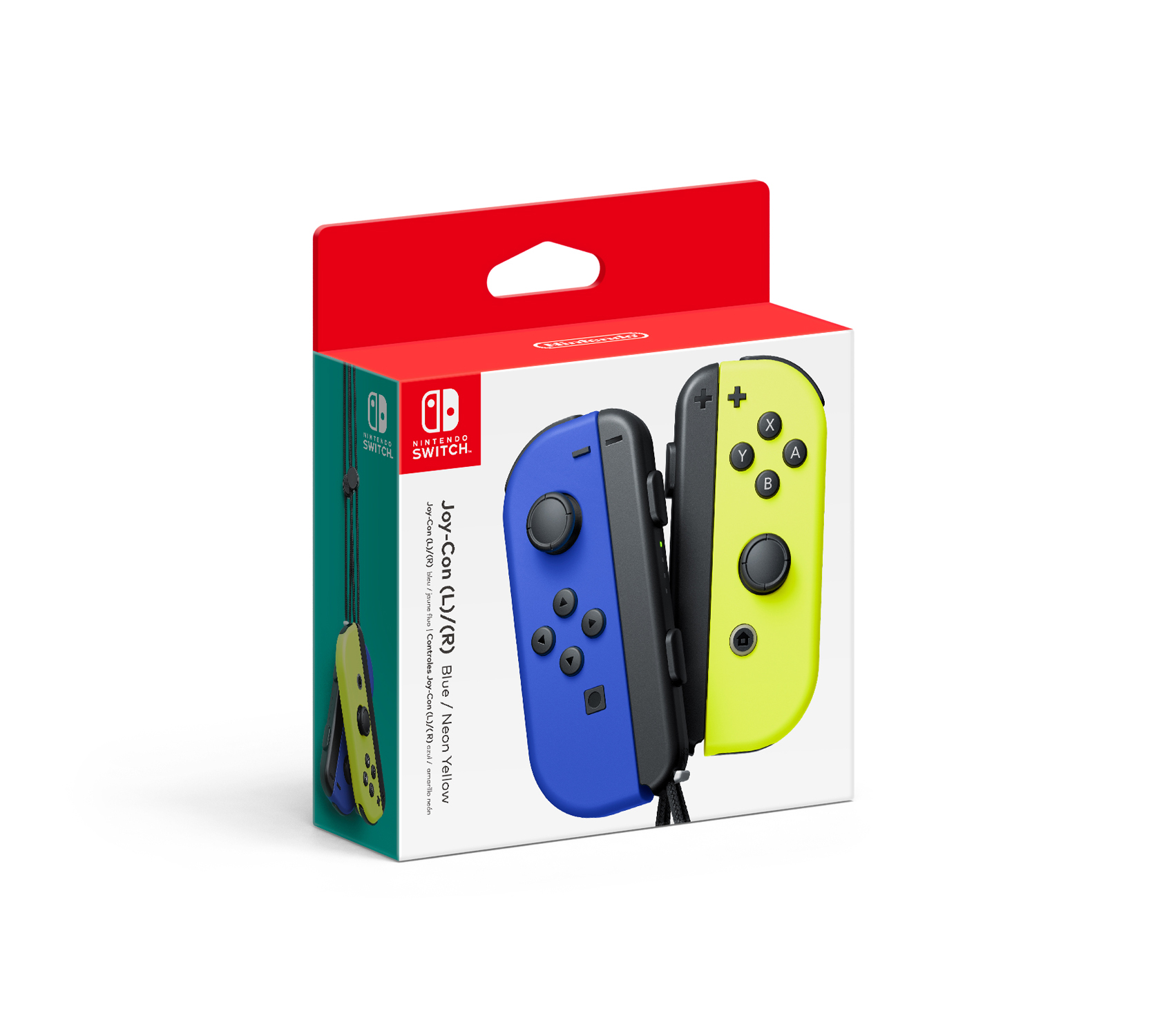Nintendo Switch - Nintendo Switch JOY-CON(L) ネオンカラー 2台 Nintendo Switch Joy-Con Pair in Neon Blue & Neon Yellow