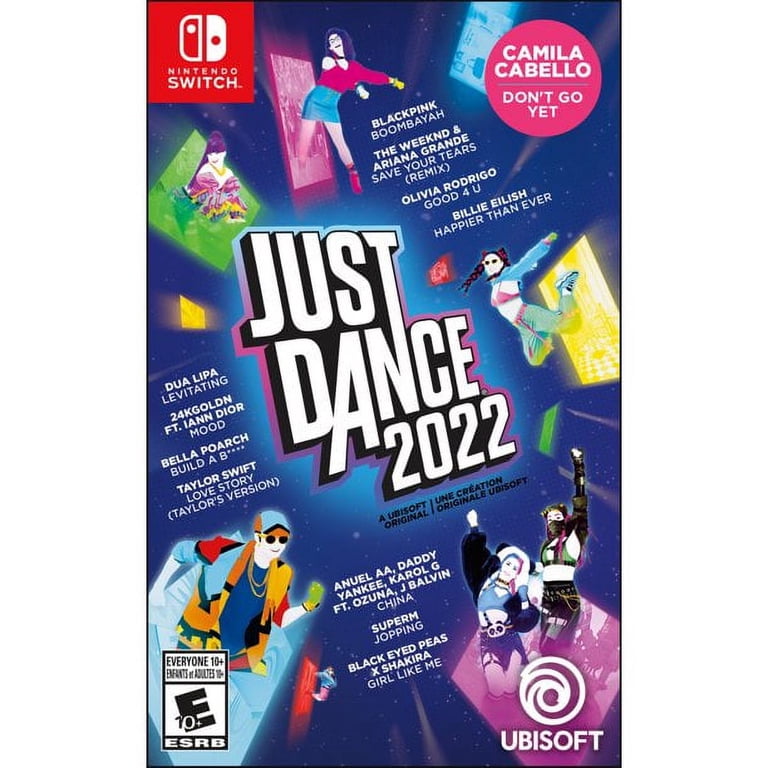 Ubisoft Nintendo Switch Just Dance 2022, Rated Everyone 10+, 40