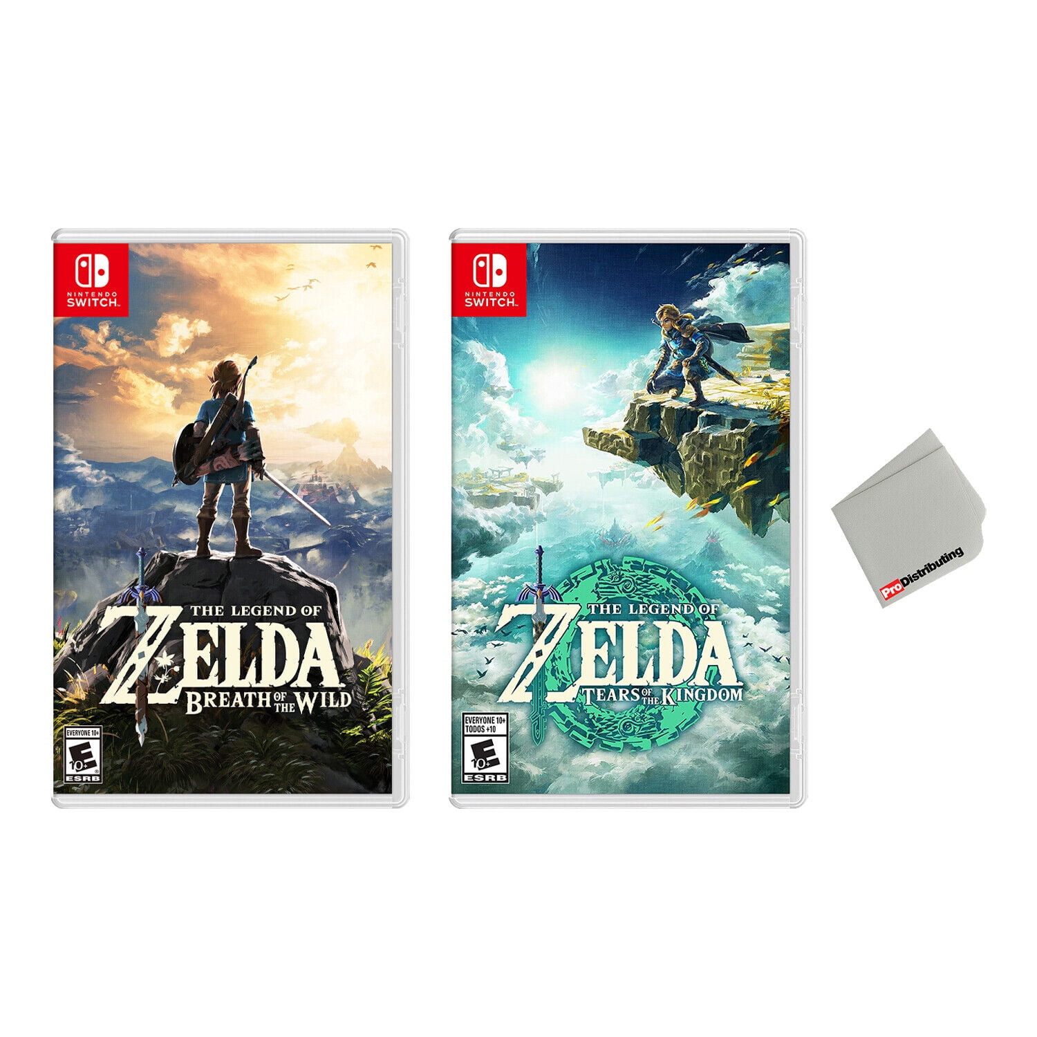 Nintendo Switch Legend of Zelda: Tears of the Kingdom and Breath